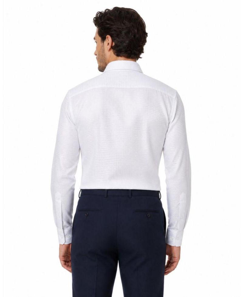 Men's Slim Fit Baby Button-Down Shirt