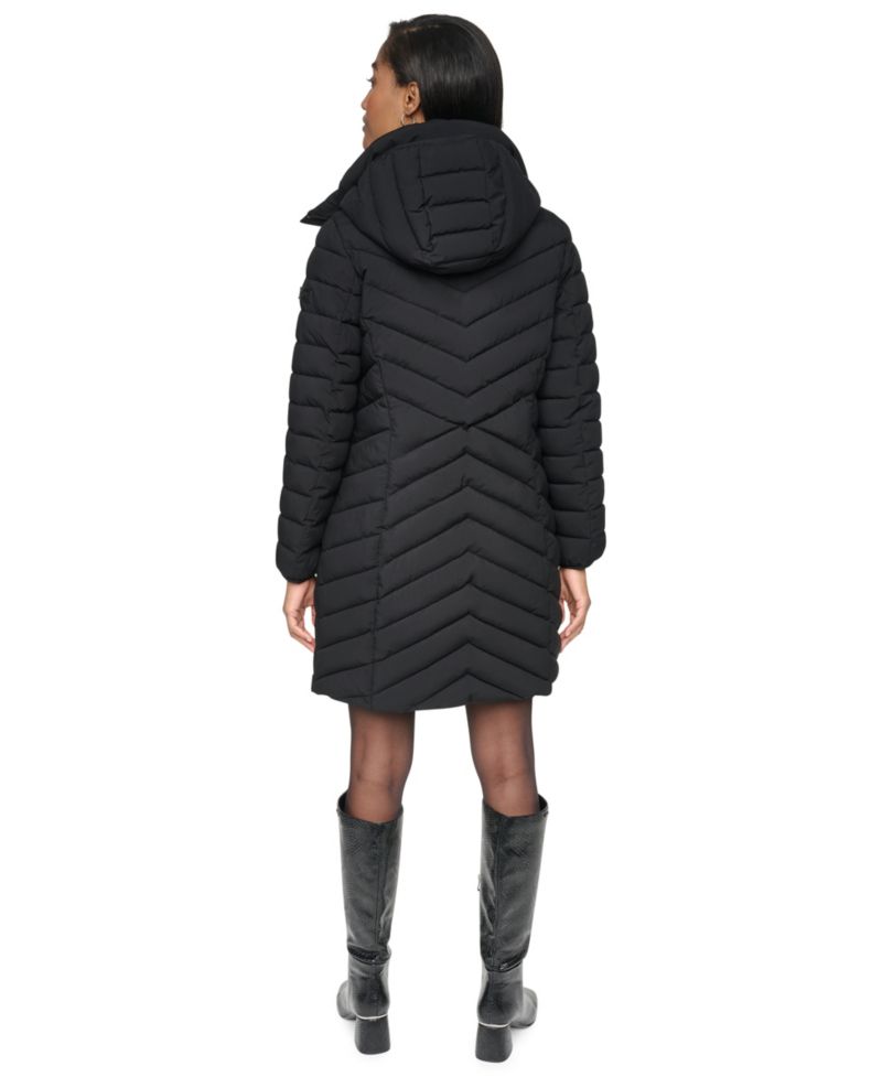 Women's Bibbed Packable Puffer Coat