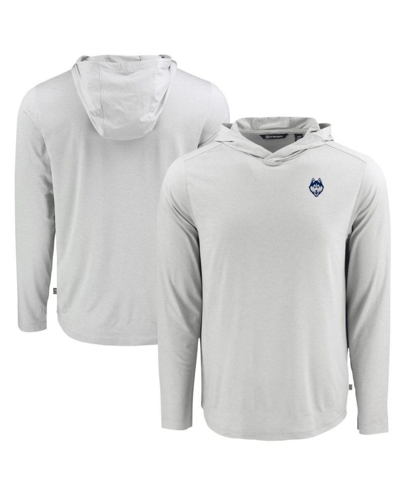 Men's Gray UConn Huskies Coastline Epic Comfort Eco Long Sleeve Hoodie
