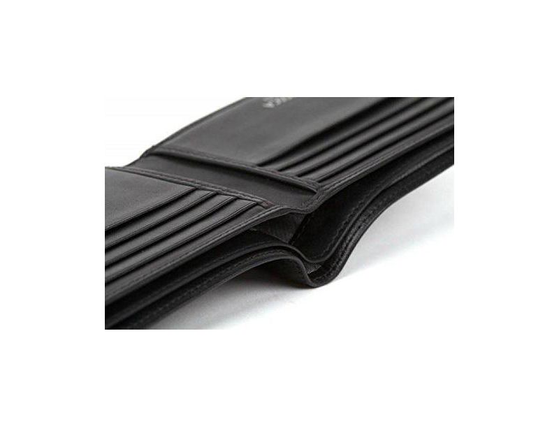 Men's Nappa Vitello Credit Wallet with I.D. Passcase