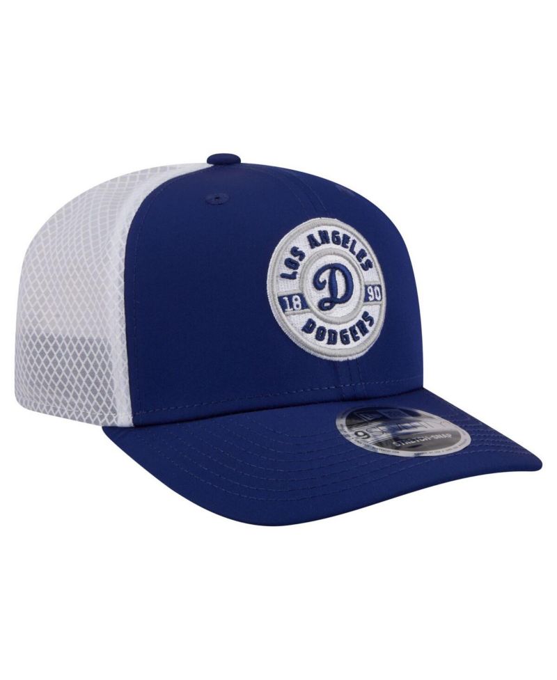 Men's Royal Los Angeles Dodgers Active 9SEVENTY Adjustable Trucker Hat