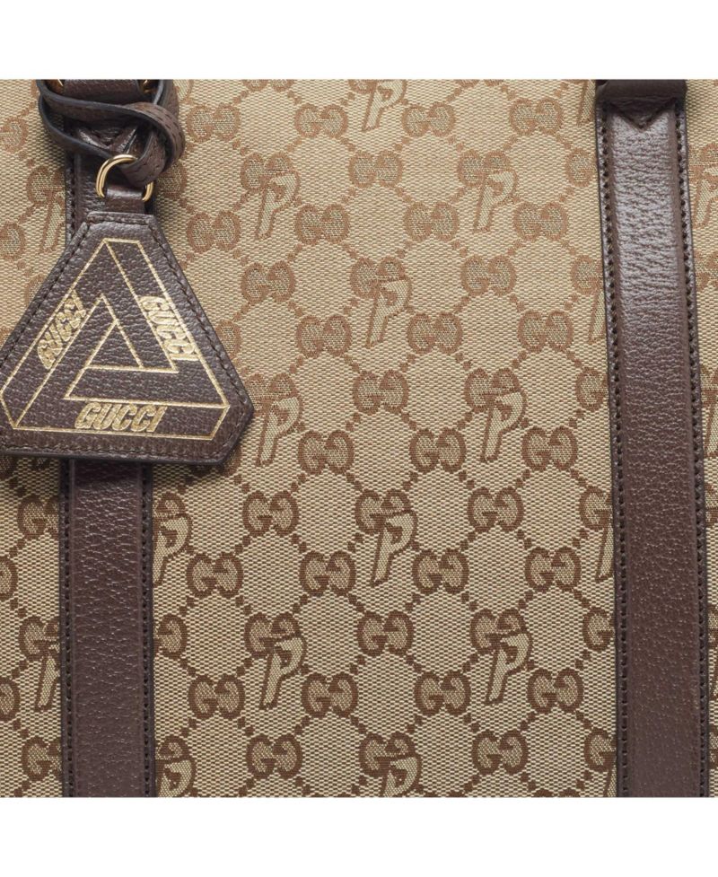 Bamboo Shopper Leather Tote