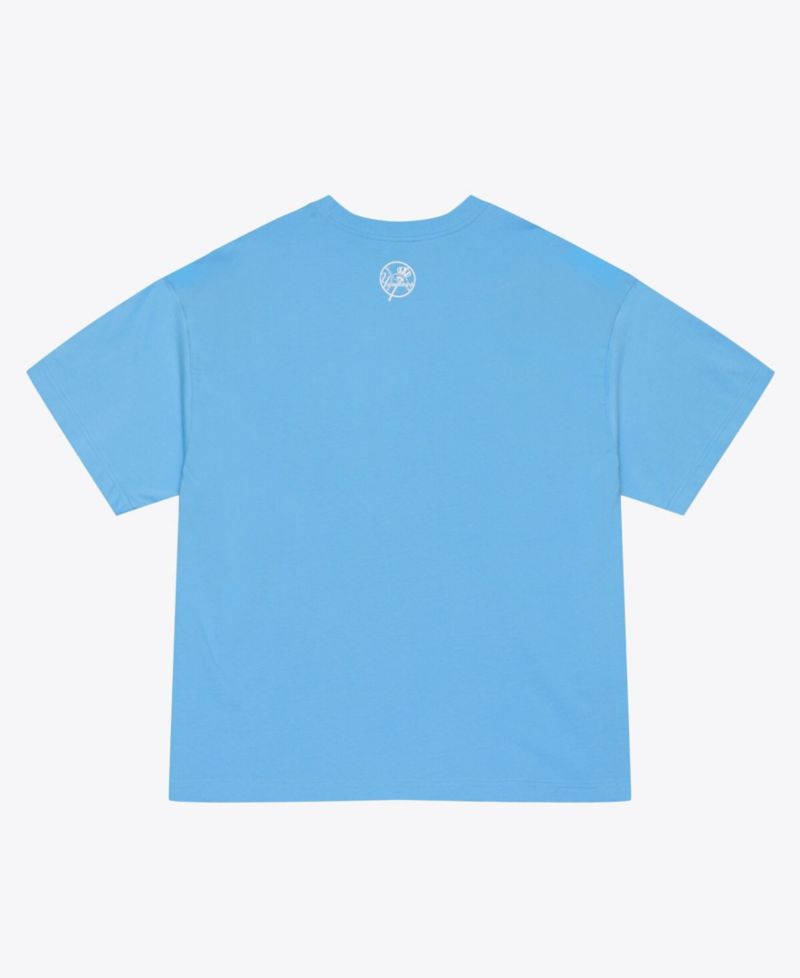 Men's Light Blue New York Yankees Insignia Premium T-Shirt