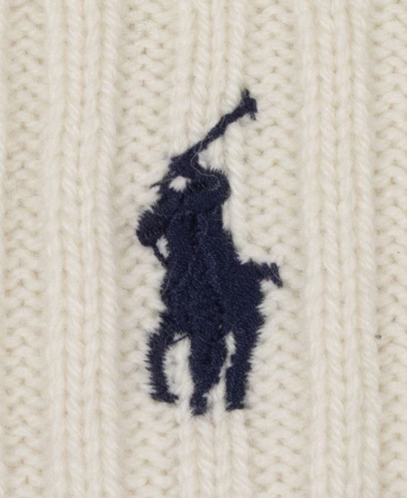 Men's Cashmere Blend Cable Beanie