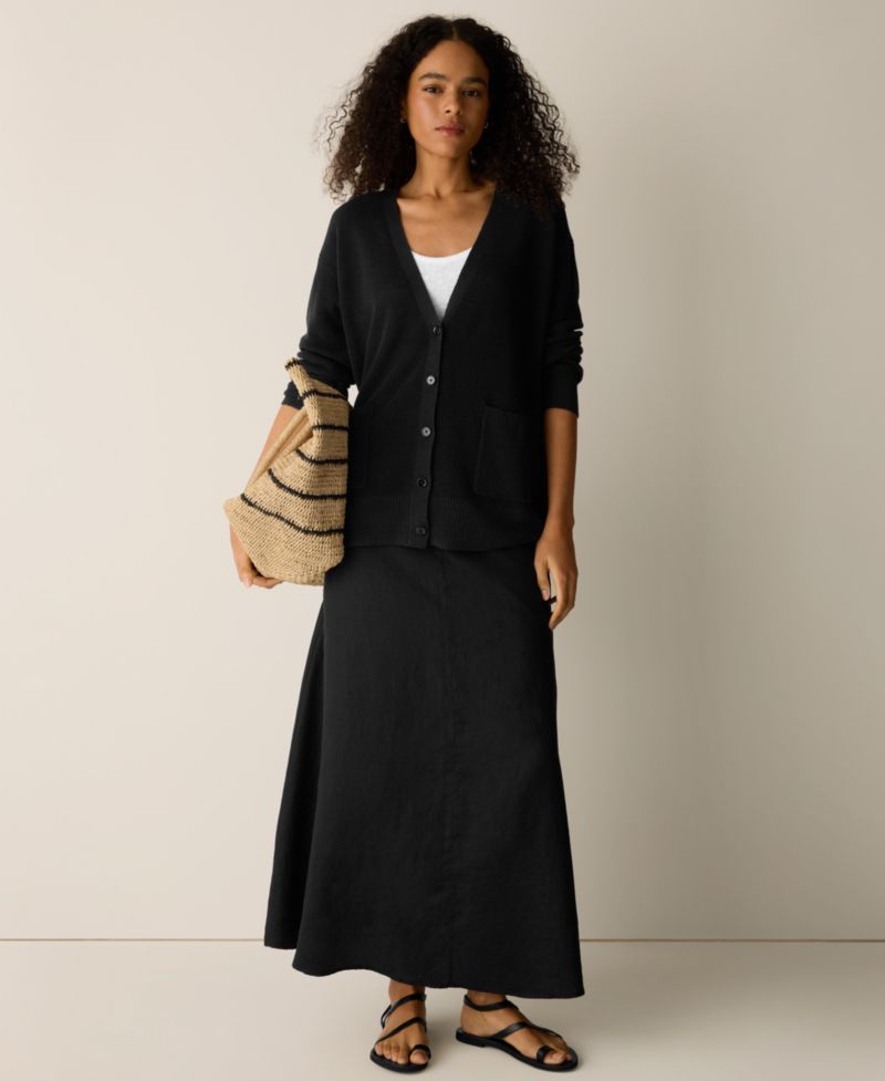 Women's & Plus Size V-Neck Cardigan
