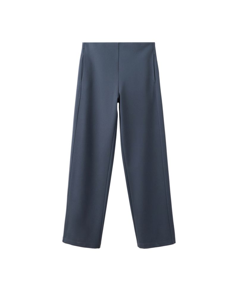Women's Fine-Knit Straight-Fit Pants