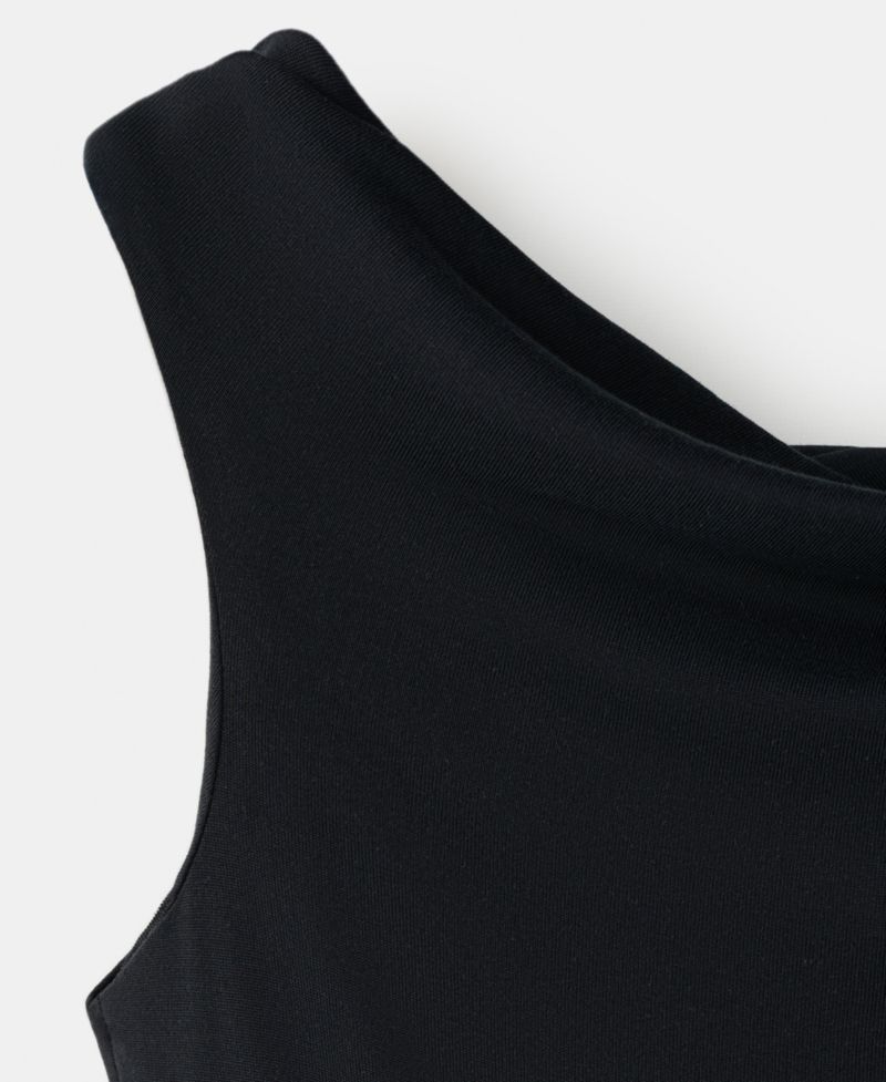 Women's Draped Asymmetrical Jumpsuit