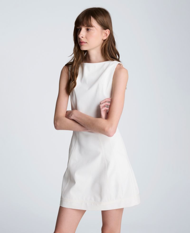 Women's Boat Neck Sculpt Mini Dress