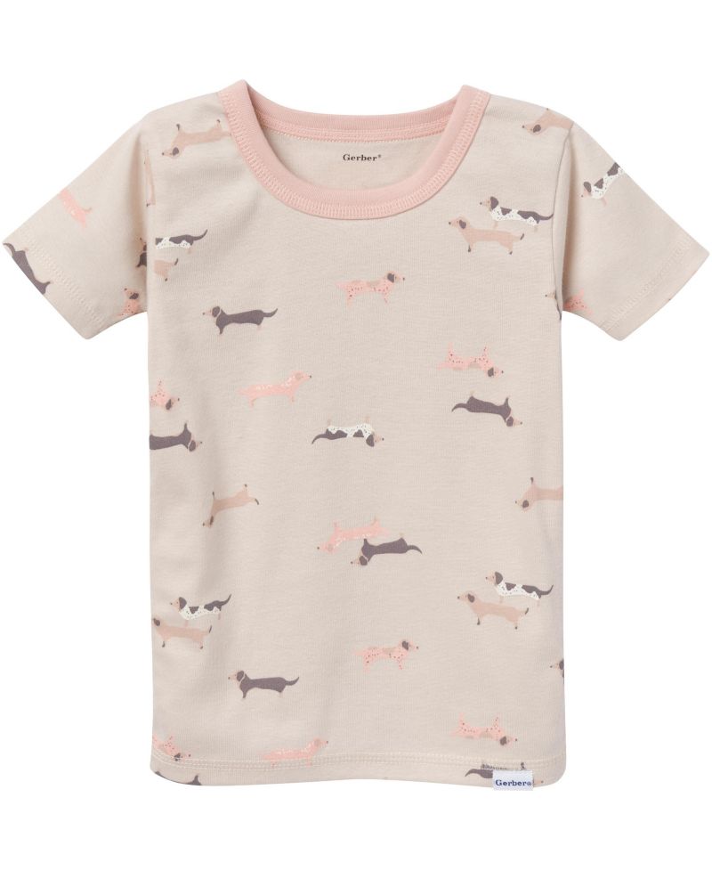 Baby Girls Pajamas Set, 4 Piece