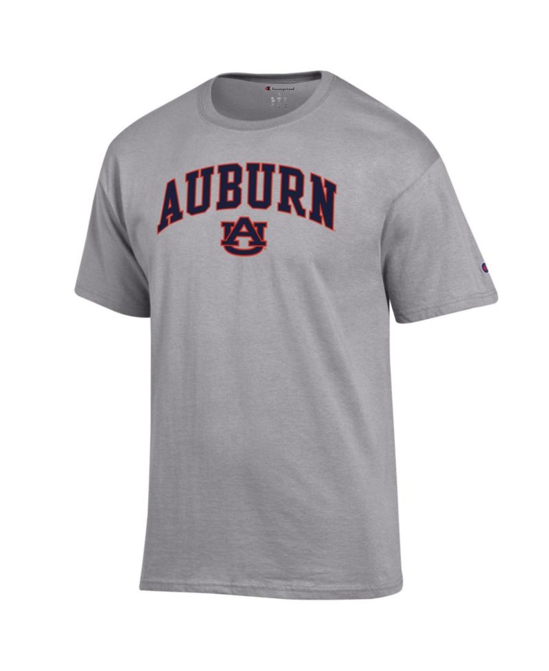 Men's Navy Auburn Tigers Basic Arch T-Shirt