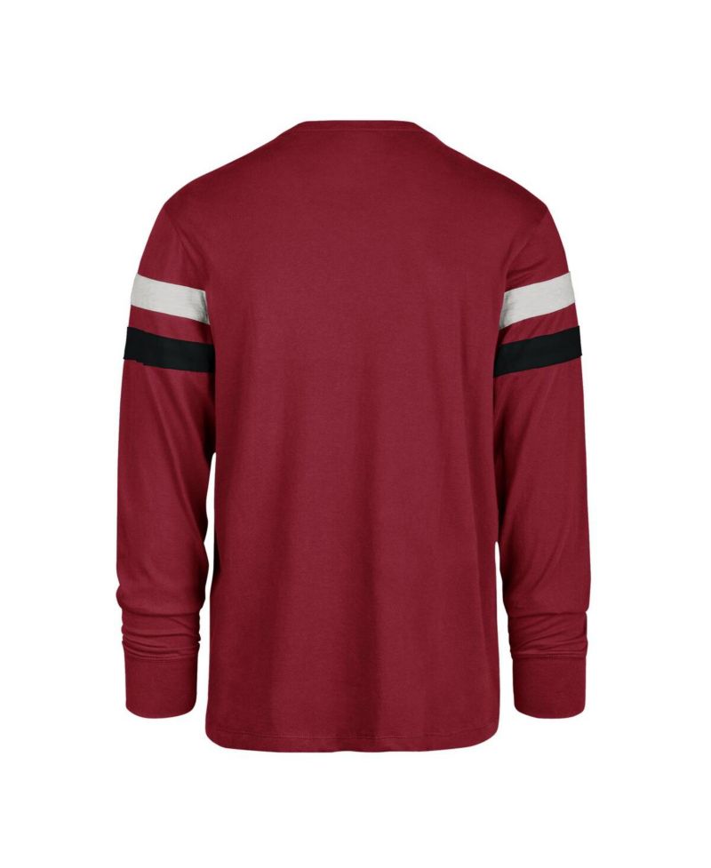 Men's Cardinal Arizona Cardinals Irving Long Sleeve T-Shirt