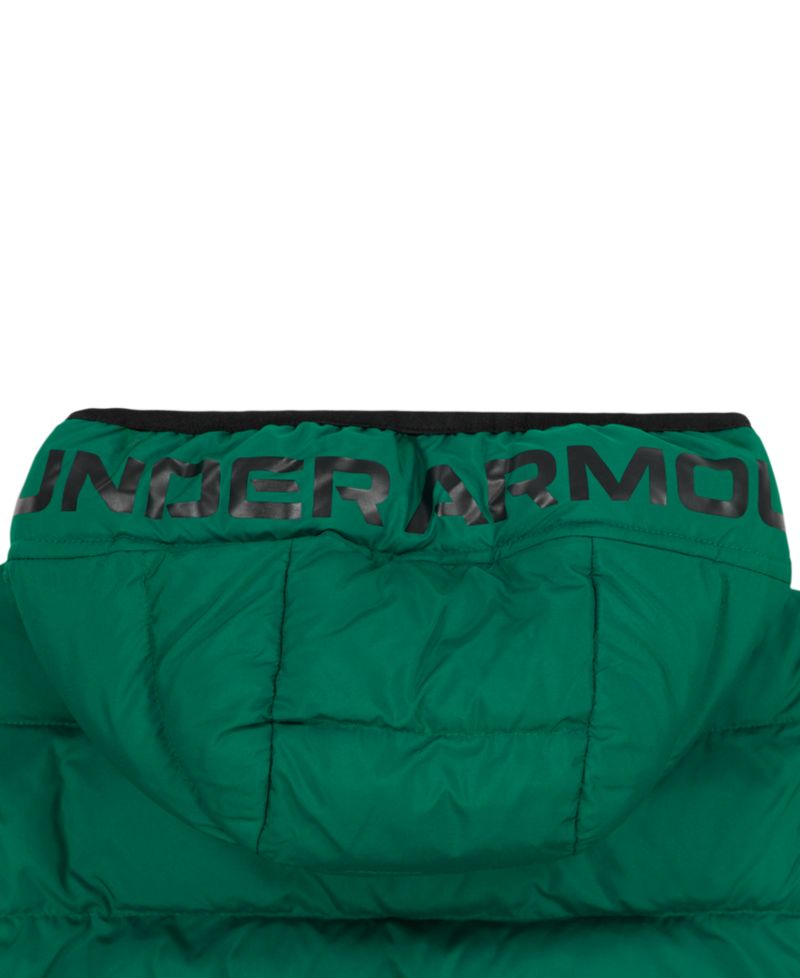 Boys' 8-20 Logo Full-Zip Puffer Hooded Jacket
