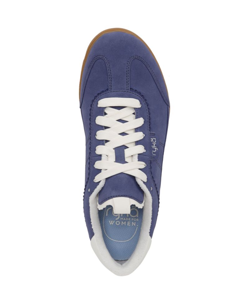 Women's Effortless Lace Up Court Sneakers