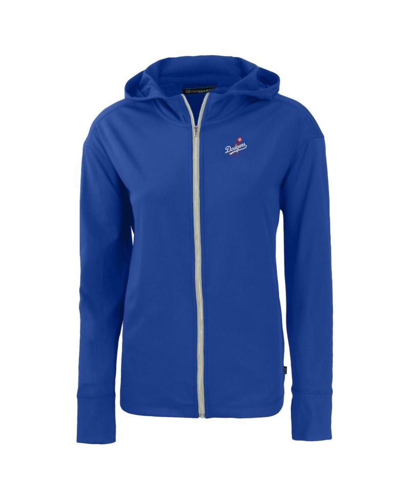 Women's Royal Los Angeles Dodgers Daybreak Eco Full-Zip Hoodie Jacket