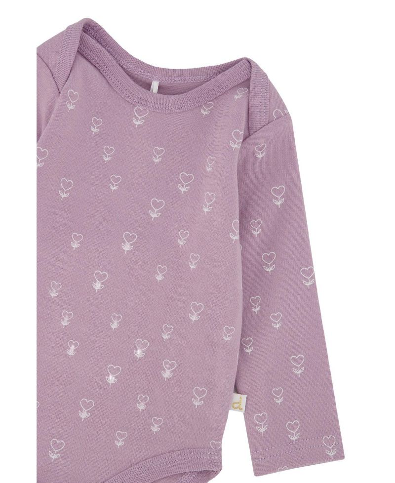 Baby Girls (3M-24M) Cotton Onesie Floral Print