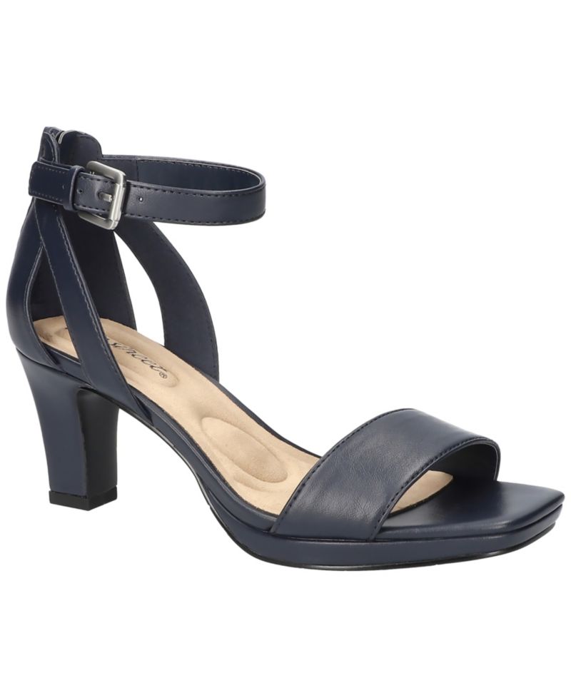 Ro Square Toe Heeled Sandals