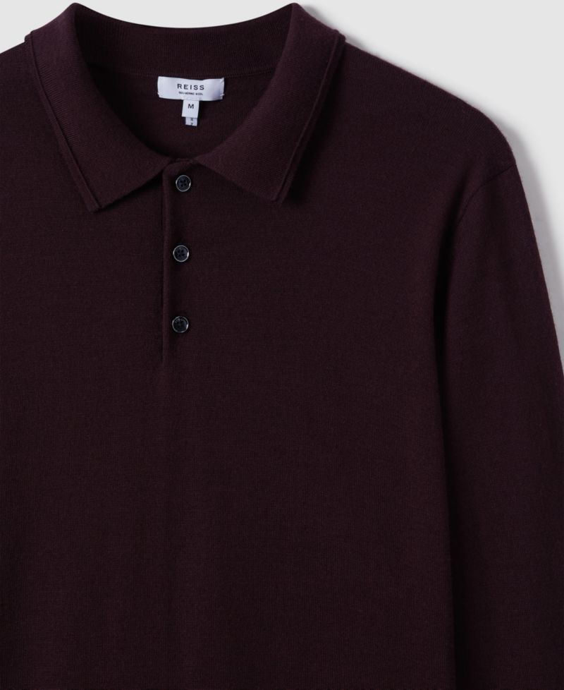 Men's Trafford Merino Wool Polo Shirt