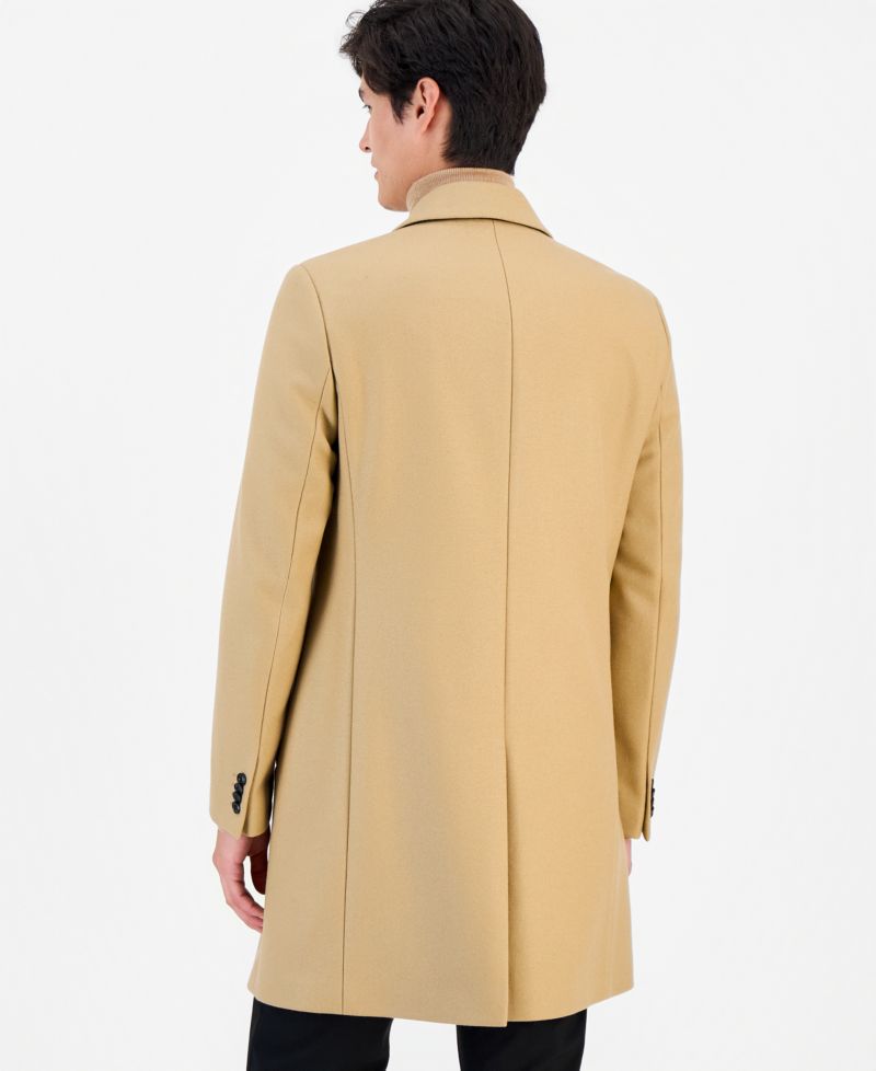 Men's Regular-Fit Cashmere Overcoat