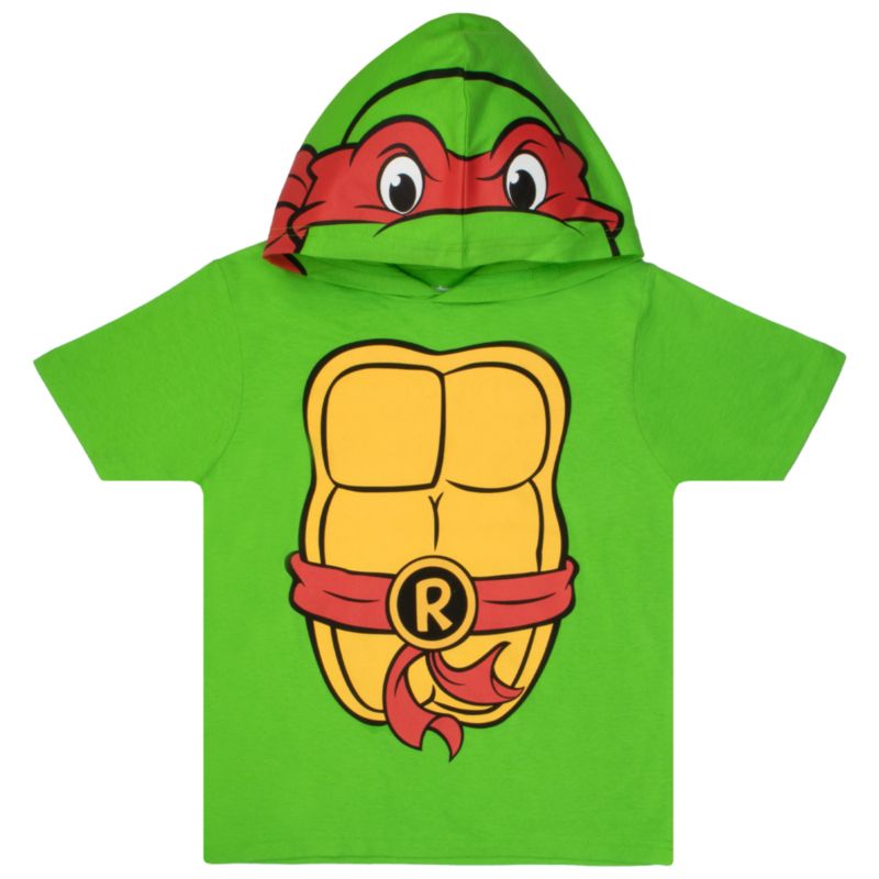 Big Boys Cosplay Hooded T-Shirt and Shorts Set