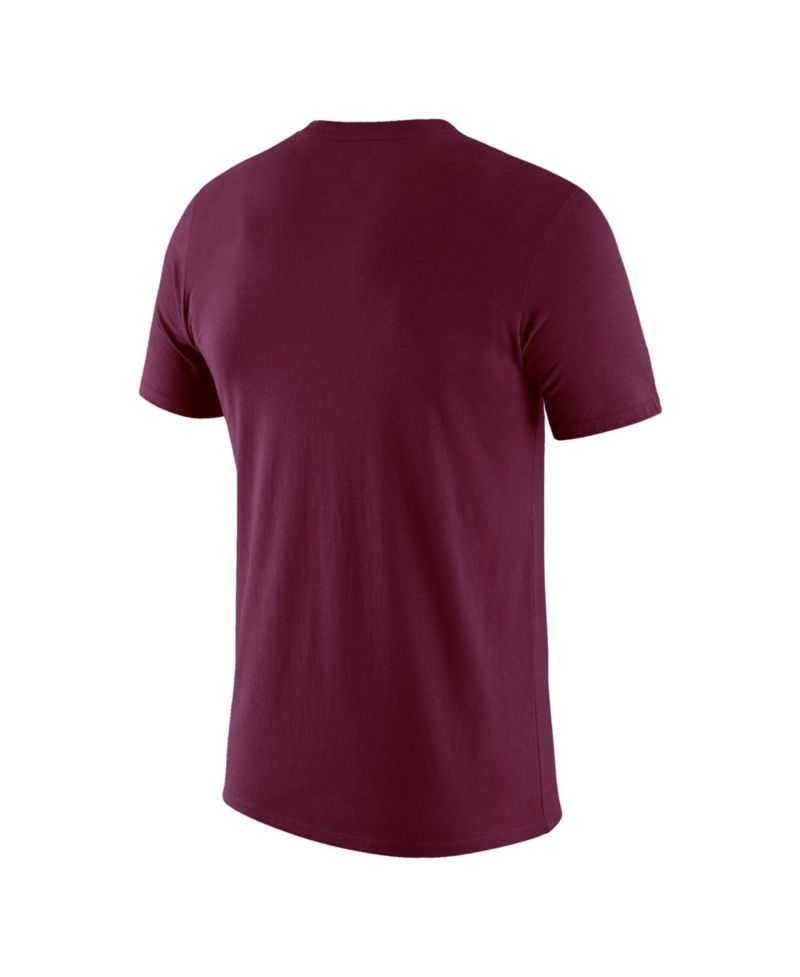 Men's Rushing Hokie Virginia Tech Hokies Dri-FIT Screen Print T-Shirt
