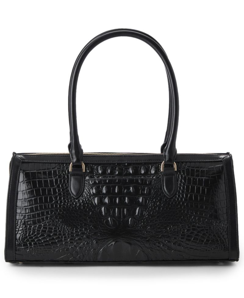Sophia Ocelot Calgary Large Leather Satchel Bag