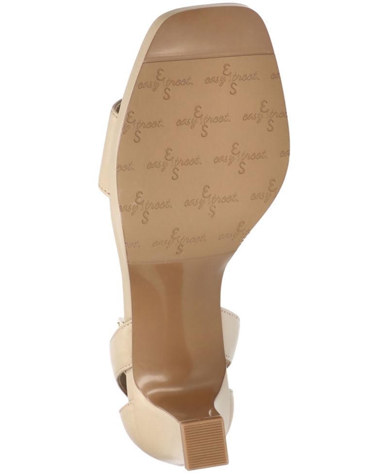 Ro Square Toe Heeled Sandals