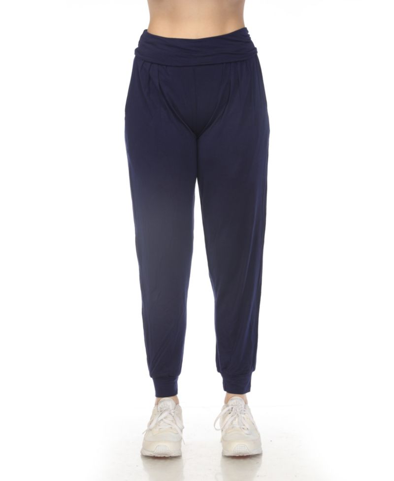 Women's High-Waist Pleated Lounge Pants