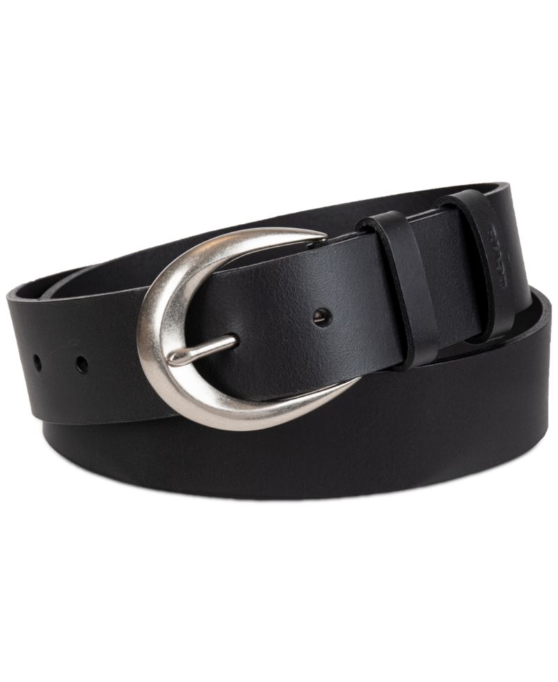 Women's Sliding Loop Casual Leather Pant Belt