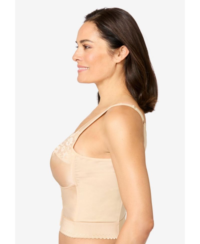 Women's Easy Enhancer Wireless Longline Posture Bra