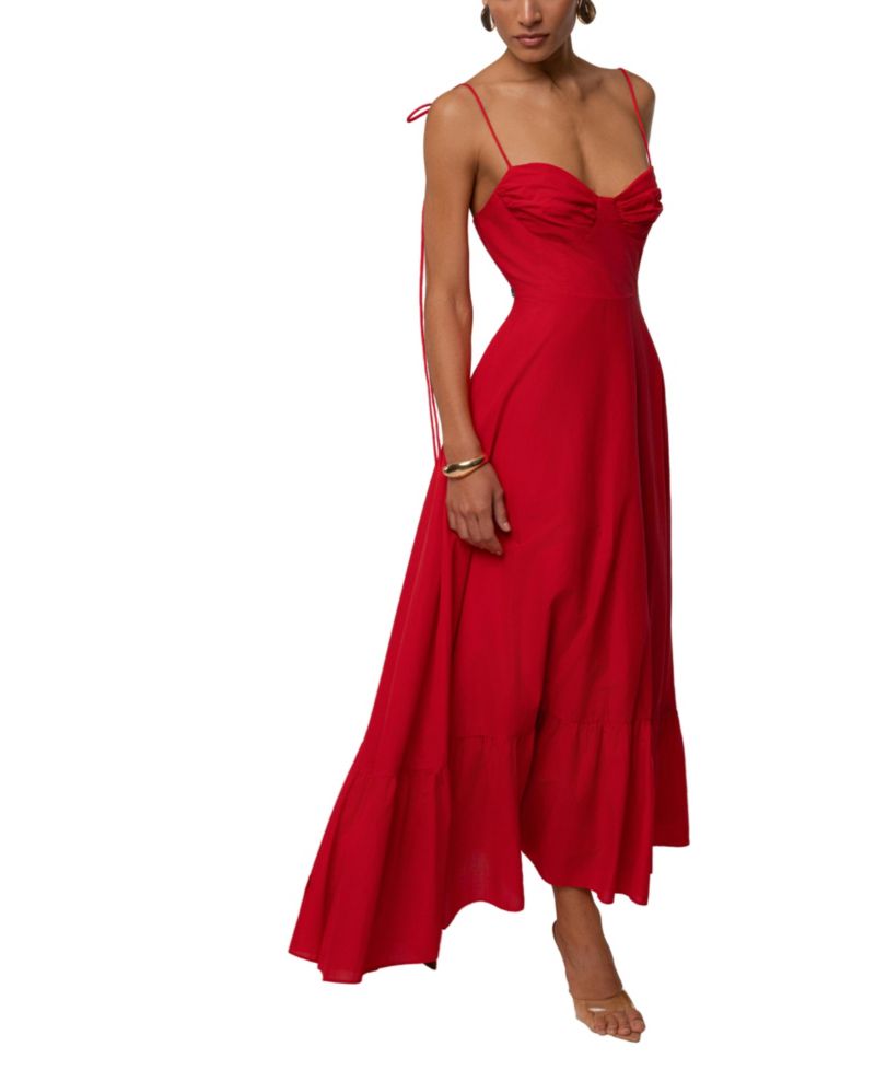 Women's Romantic Flow Maxi Dress