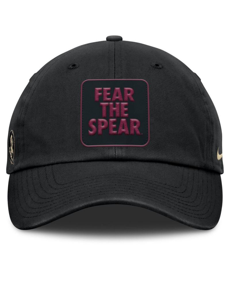 Men's Black Florida State Seminoles Local Club Adjustable Hat