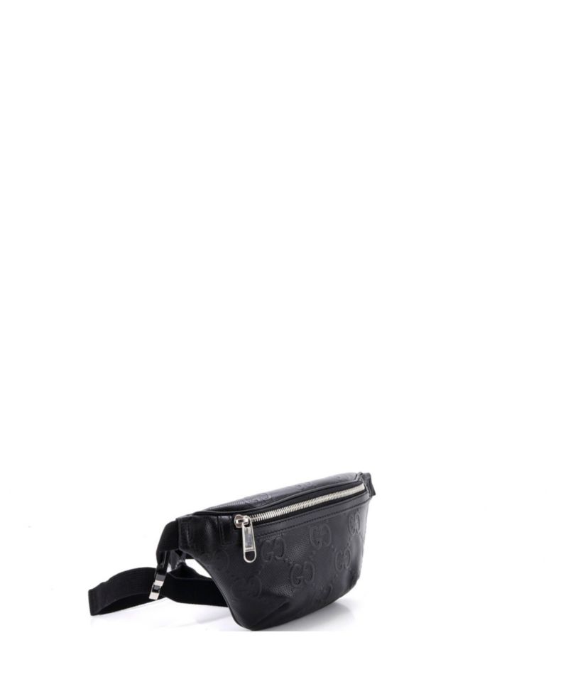 Small Belt Bag GG Embossed Perforated Leather