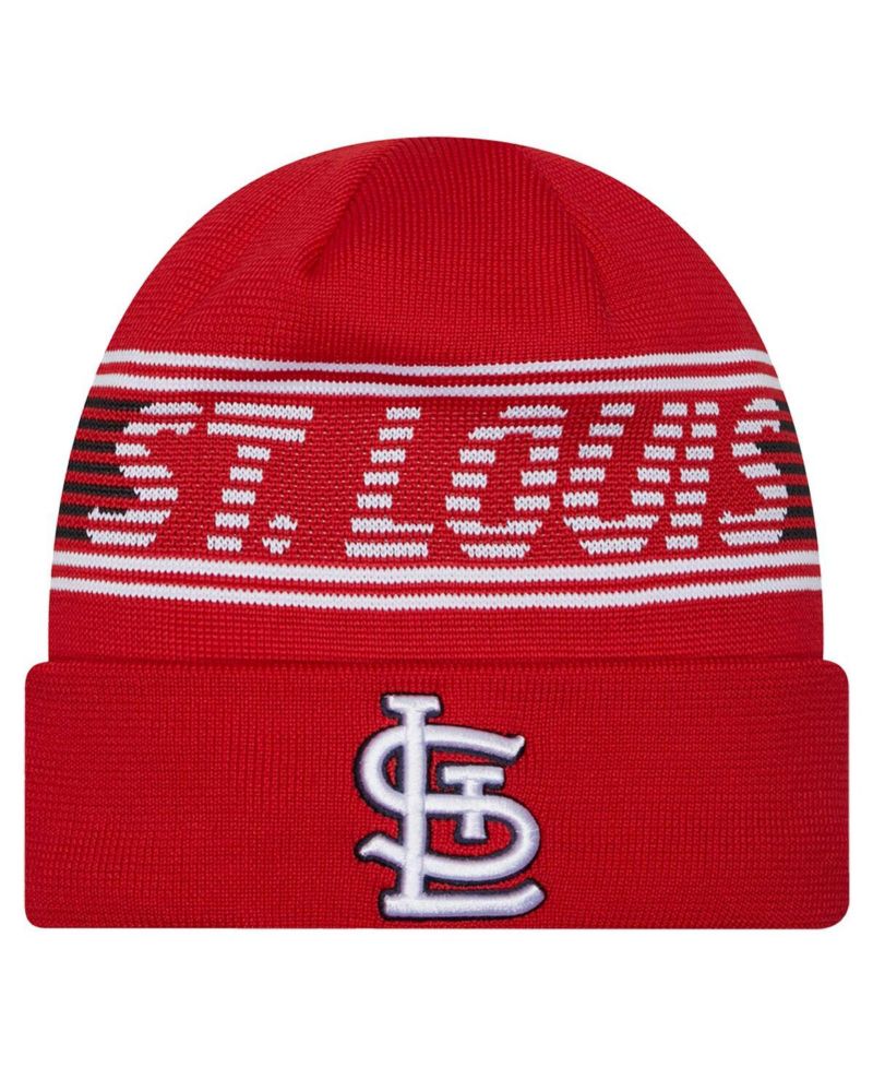 Men's Red St. Louis Cardinals Authentic Collection Cuffed Knit Hat