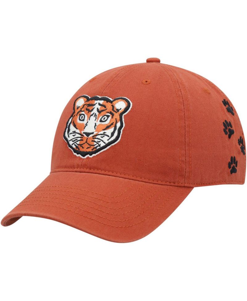 Men's Orange Tiger Dad Adjustable Hat