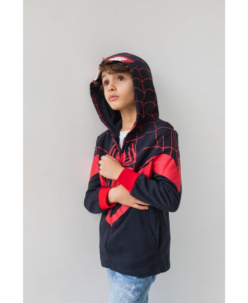 Spider-Man Boys (6-20) Fleece Zip Up Hoodie
