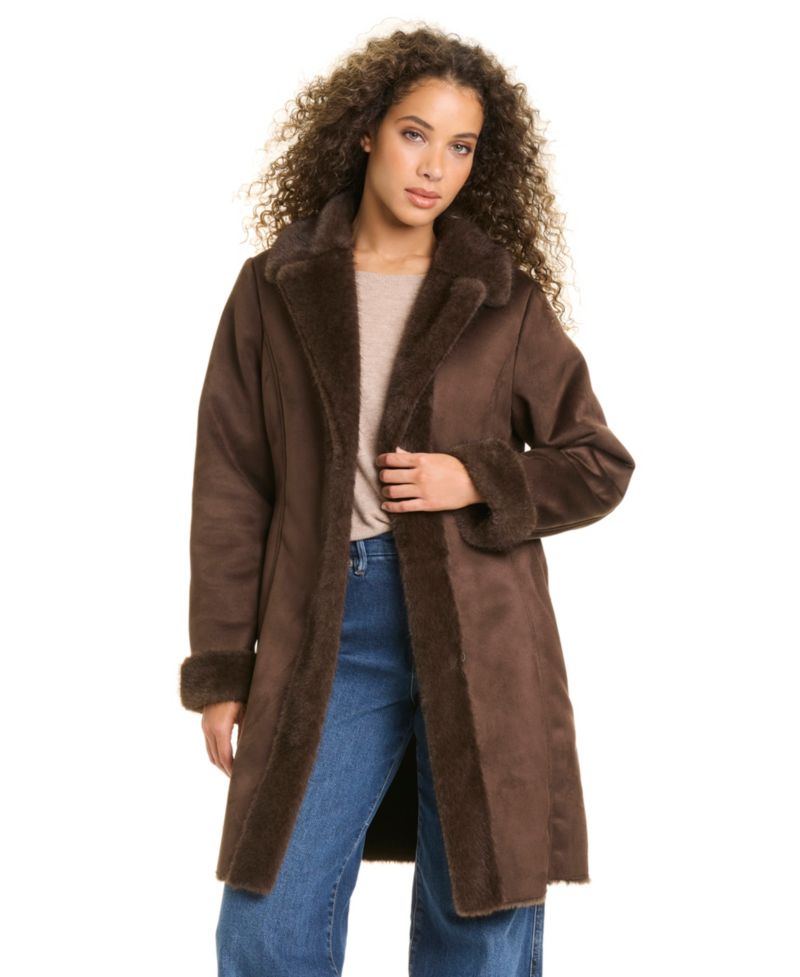 Women's Faux Shearling Coat