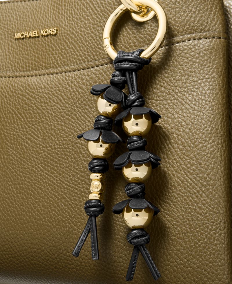 Michael Kors Flower Beaded Charm