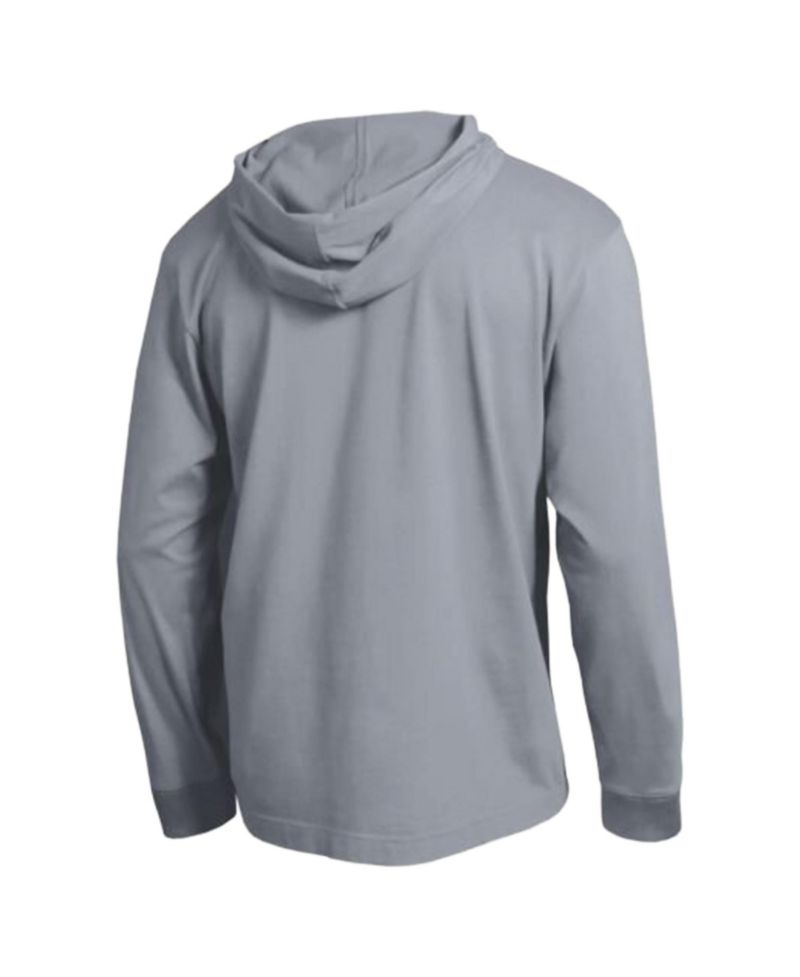 Men's Heather Gray Cincinnati Bearcats High Motor All-Star Long Sleeve Hooded T-Shirt