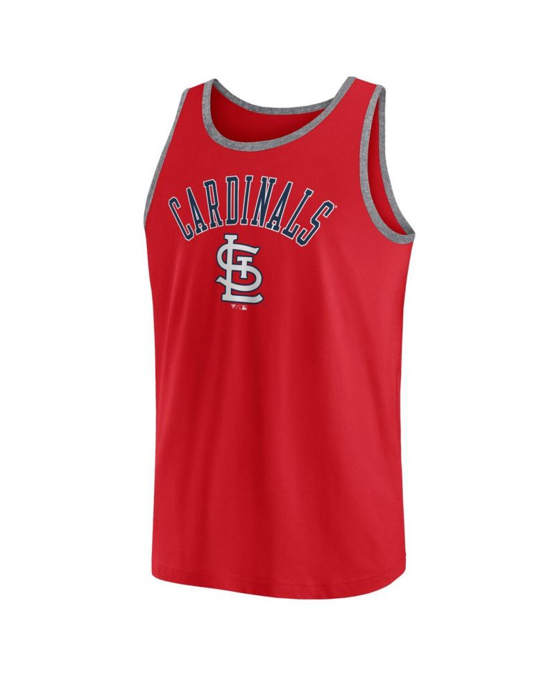Men's Red St. Louis Cardinals Bet Tank Top