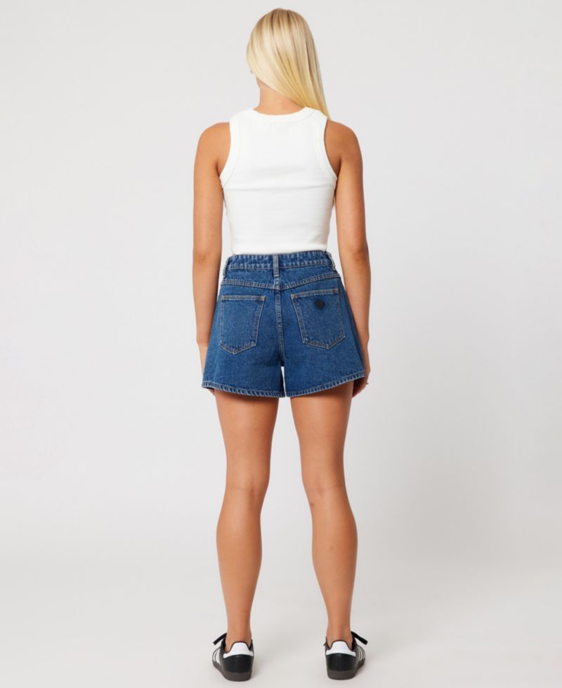 Women's Venice Bella Mid-Rise Denim Shorts