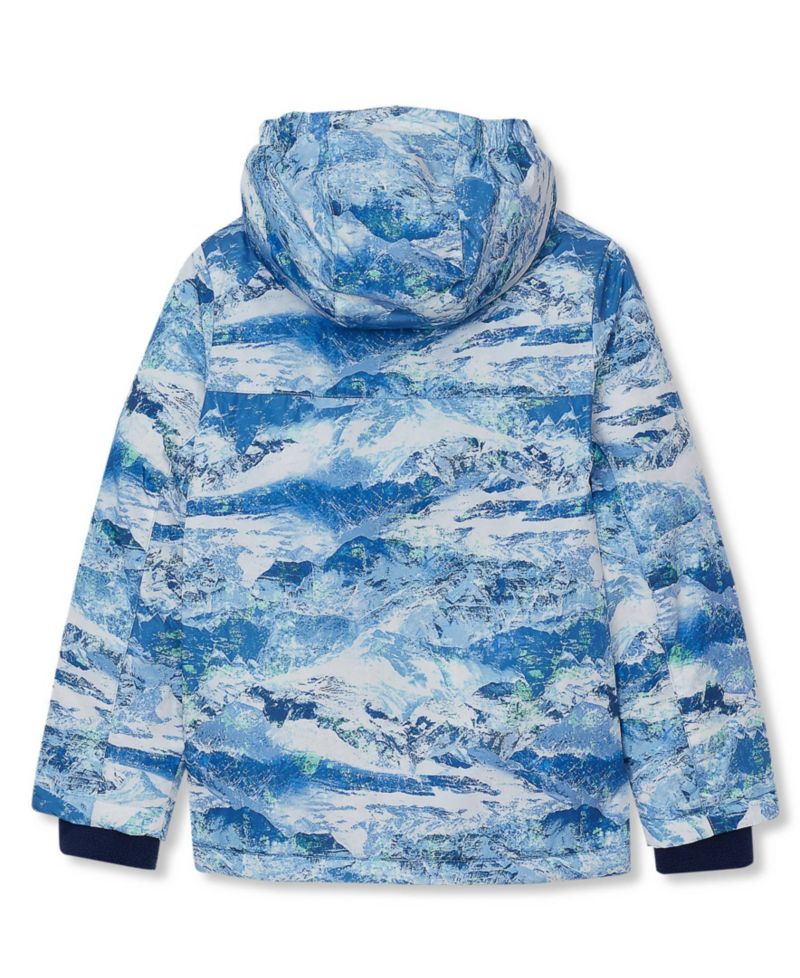 Boys' and Girls' Water-Resistant Hooded Insulated Jacket