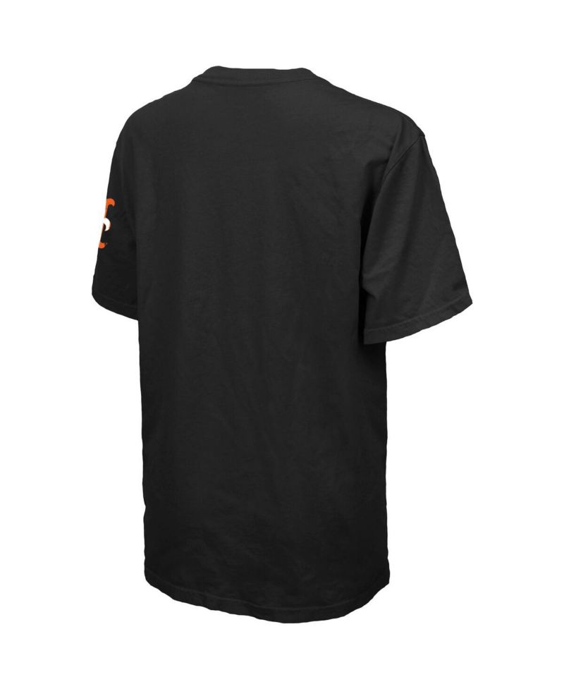 Women's Juan Soto Black New York Mets Oversized Name & Number T-Shirt