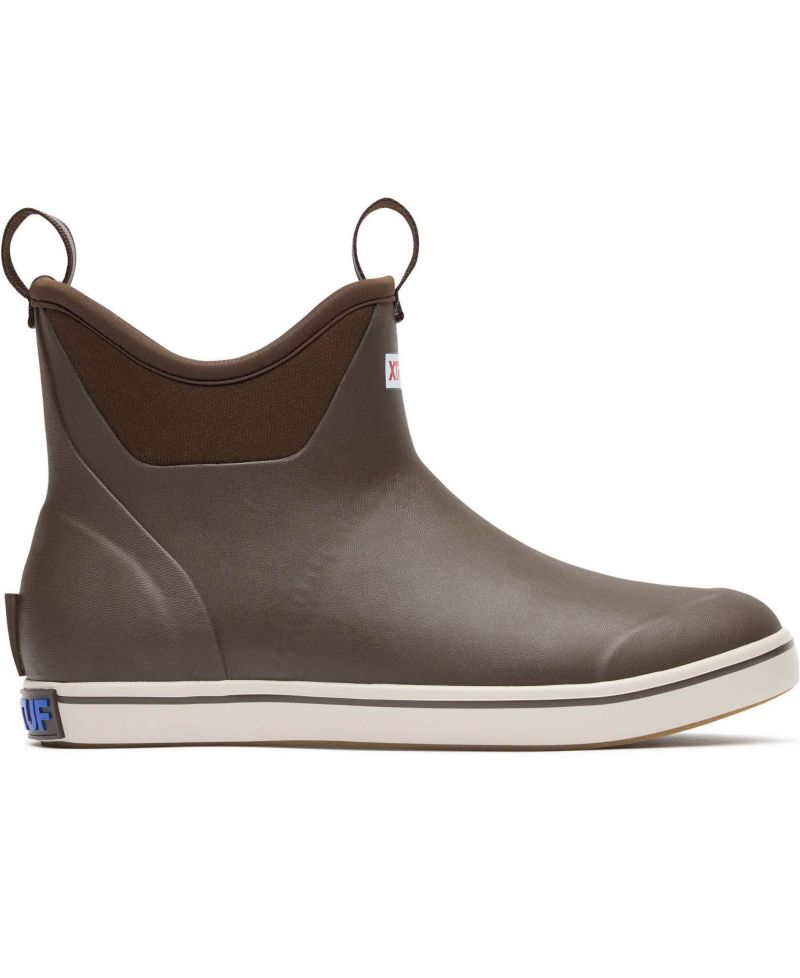 Men's Fleece Lined Ankle Deck Boot