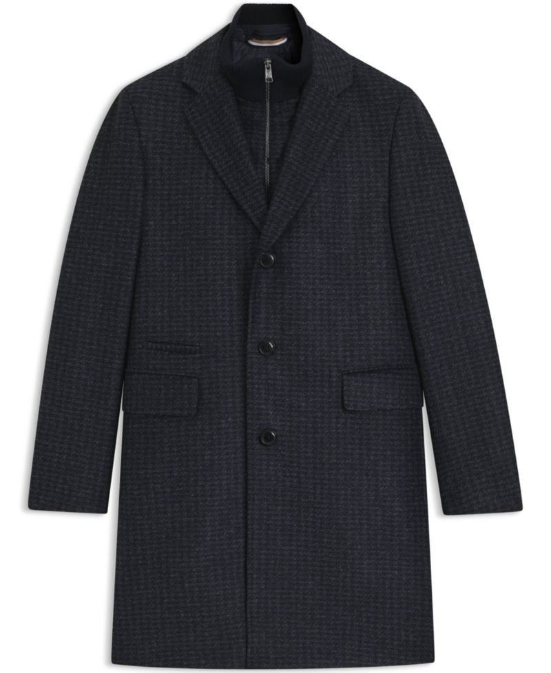 Men's Detachable Slim-Fit Coat