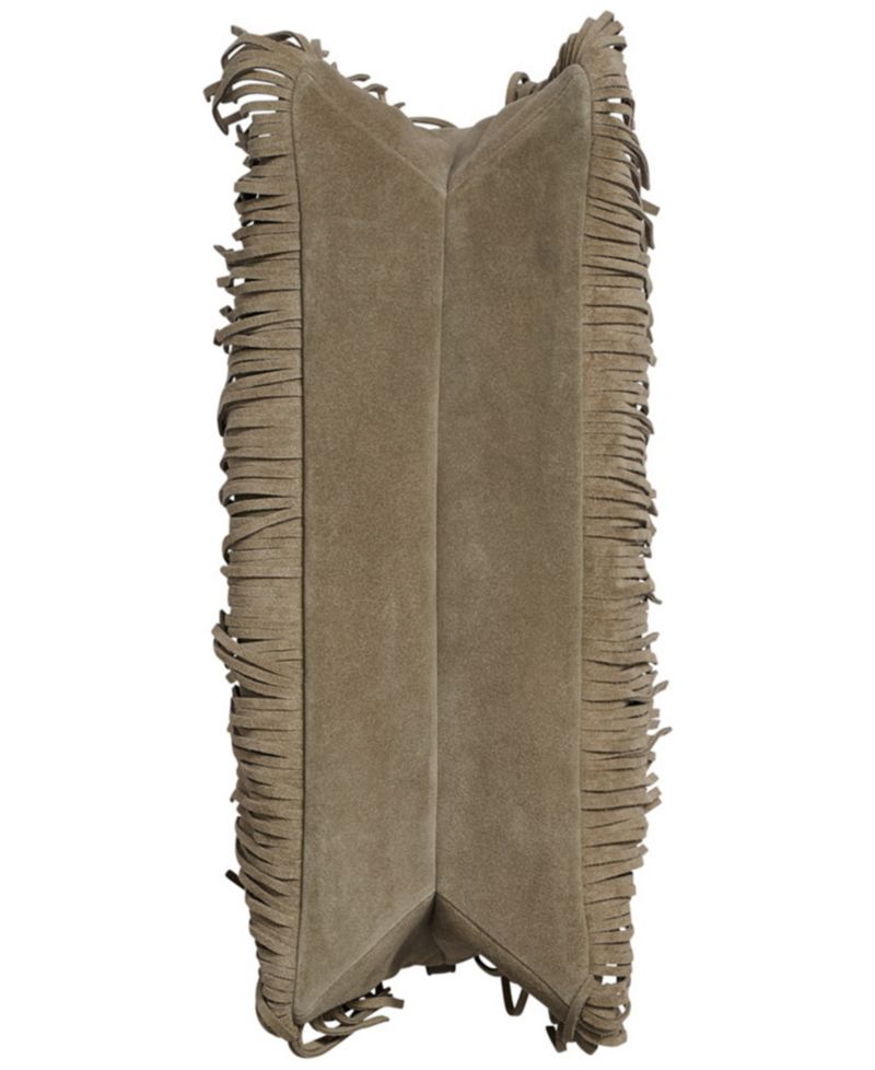 Large Fringe Shoulder Handbag
