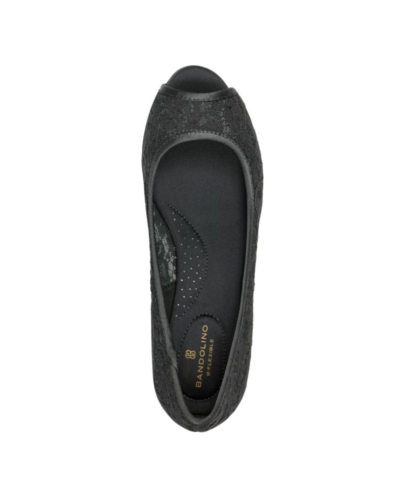 Women's Candra Low Wedge Peep Toe Dress Pumps