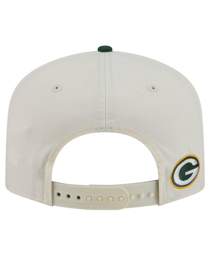 Men's Cream Green Bay Packers Script 19TWENTY Adjustable Hat