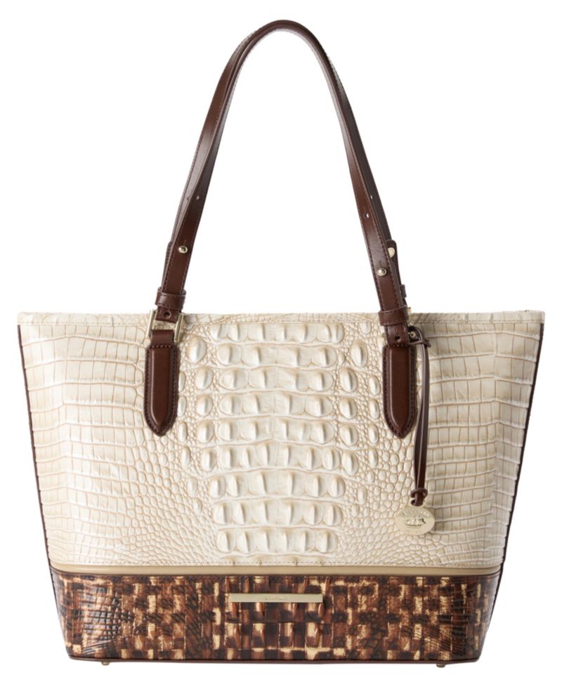 Asher Zip-Top Large Tote Handbag