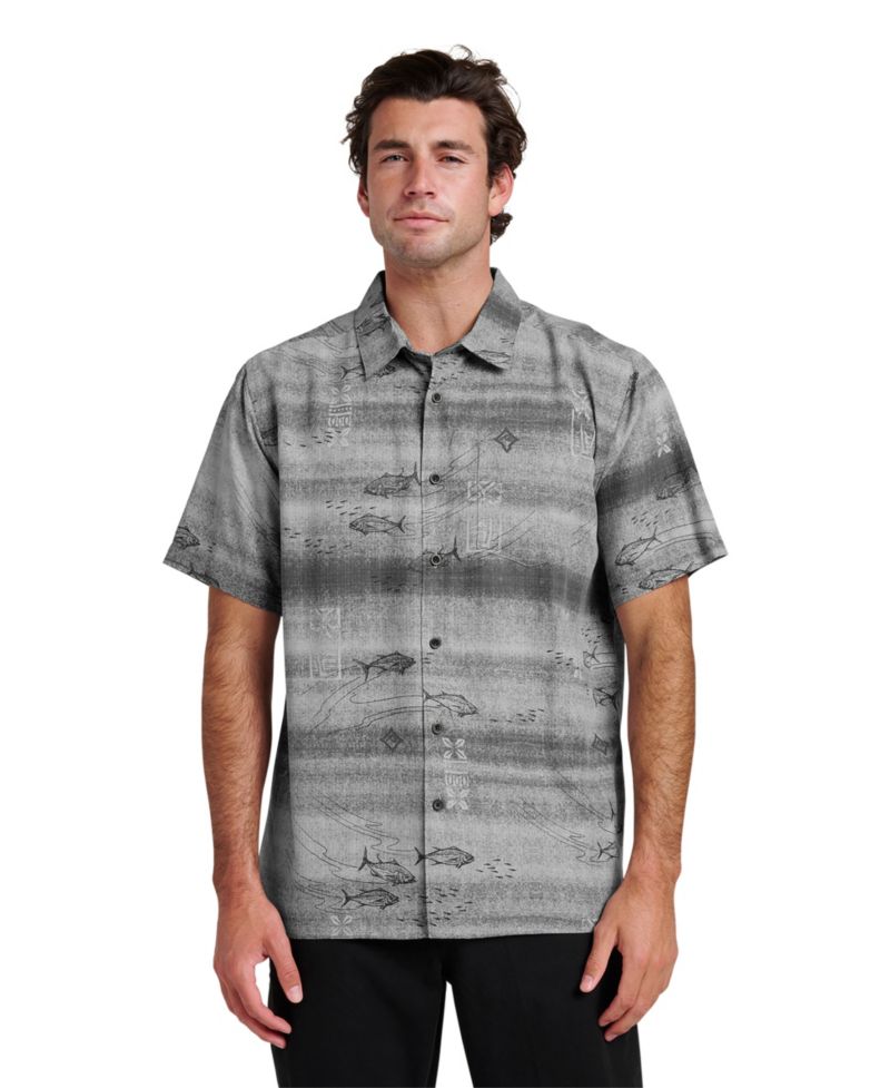 Quiksilver Men's Short-Sleeve Go Fish Shirt