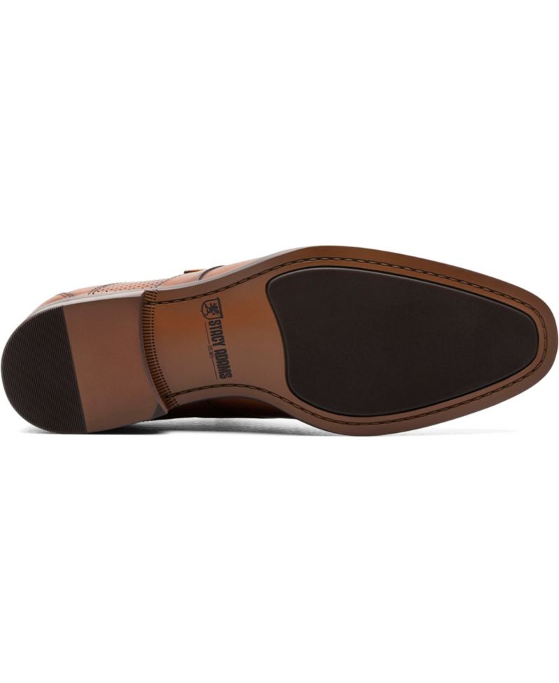 Men's Karcher Plain Toe Monk Strap Slip-On Dress Shoes